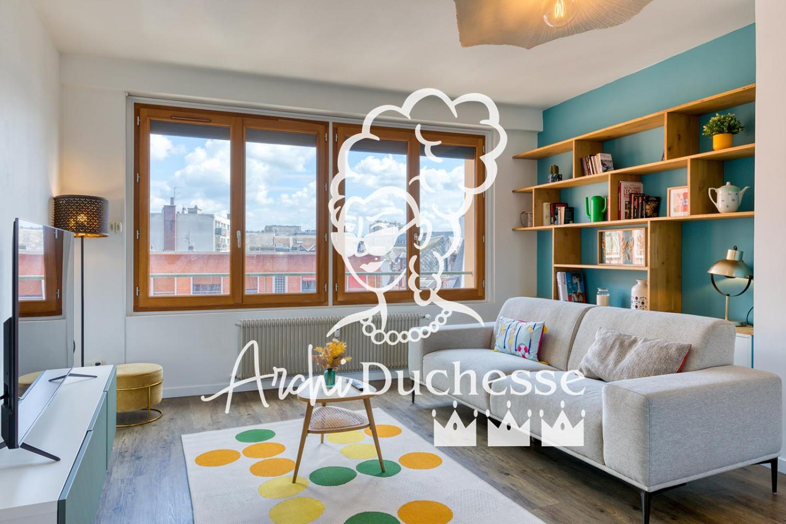 Apartmán Juliette : *Logement Avec Balcon* Rouen Exteriér fotografie
