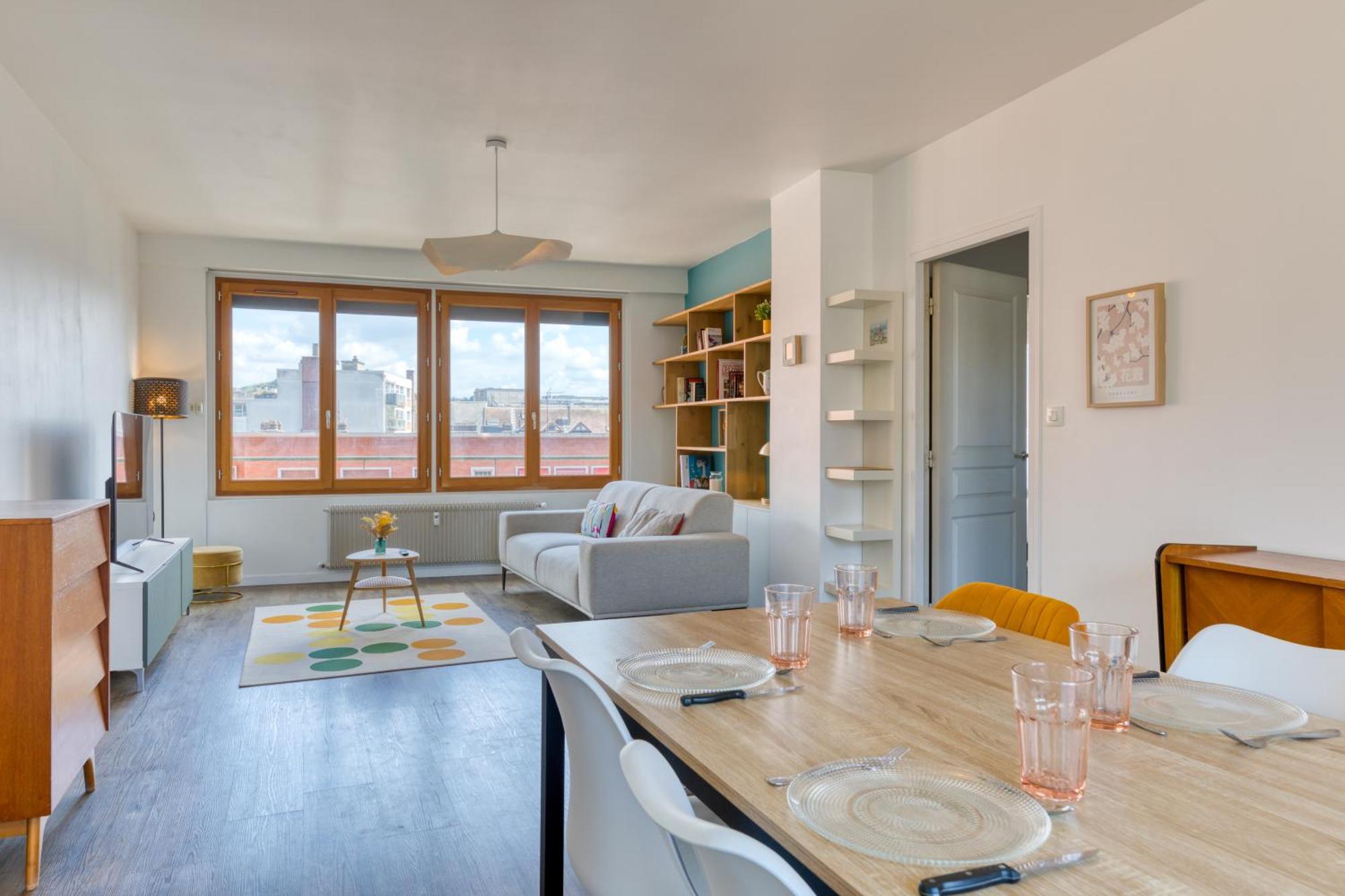 Apartmán Juliette : *Logement Avec Balcon* Rouen Exteriér fotografie
