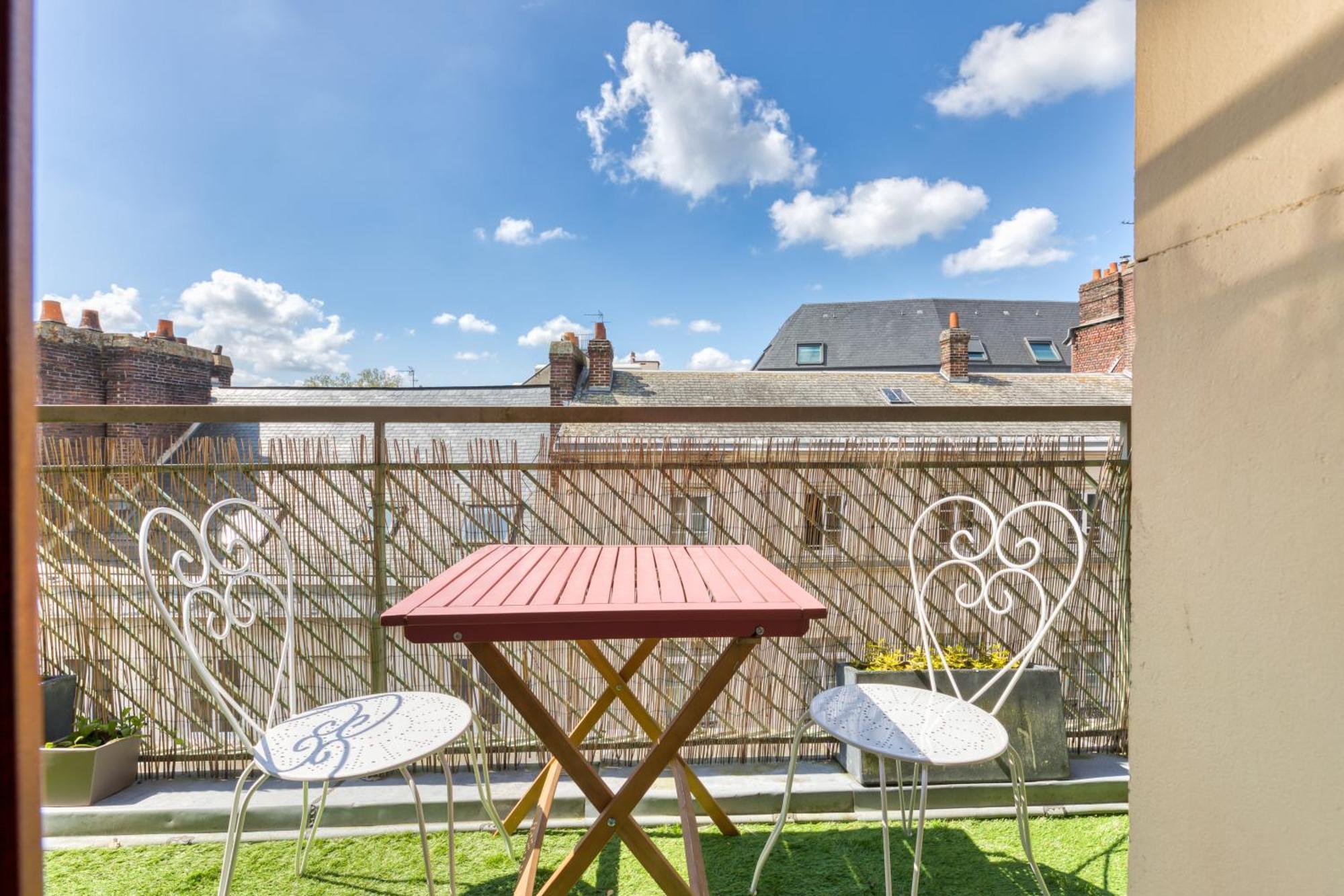 Apartmán Juliette : *Logement Avec Balcon* Rouen Exteriér fotografie