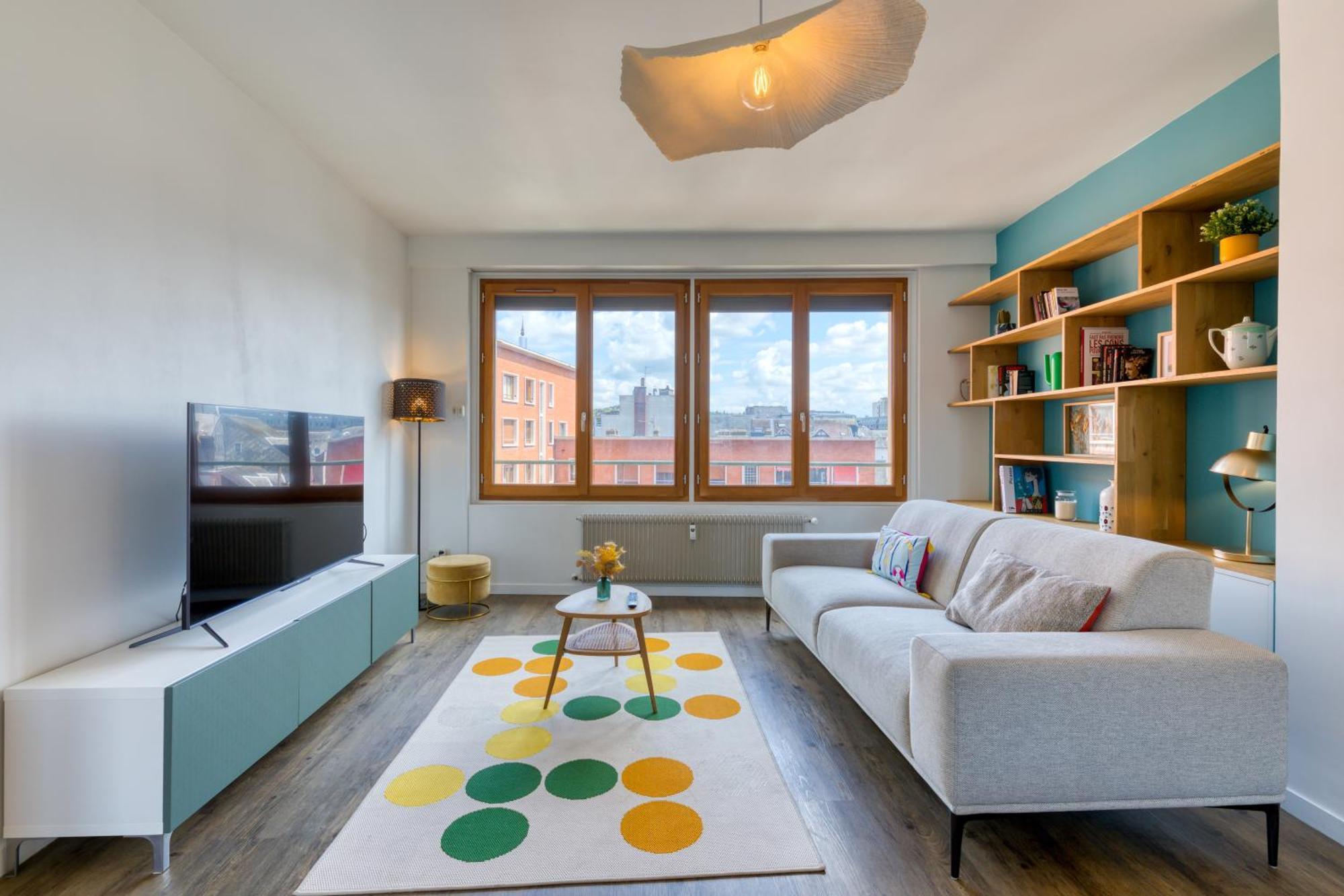 Apartmán Juliette : *Logement Avec Balcon* Rouen Exteriér fotografie